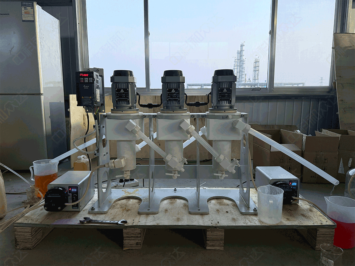 三級逆流離心萃取機