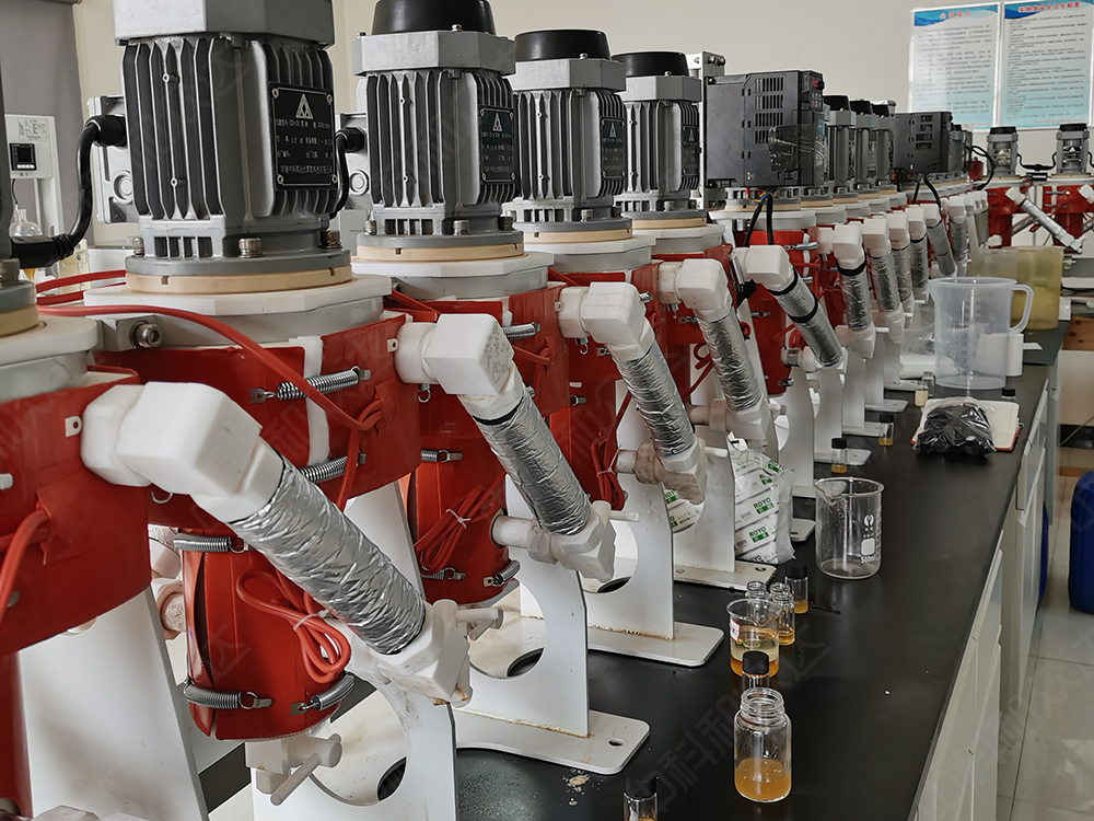 18級(jí)保溫夾套逆流萃取分離實(shí)驗(yàn)系統(tǒng)